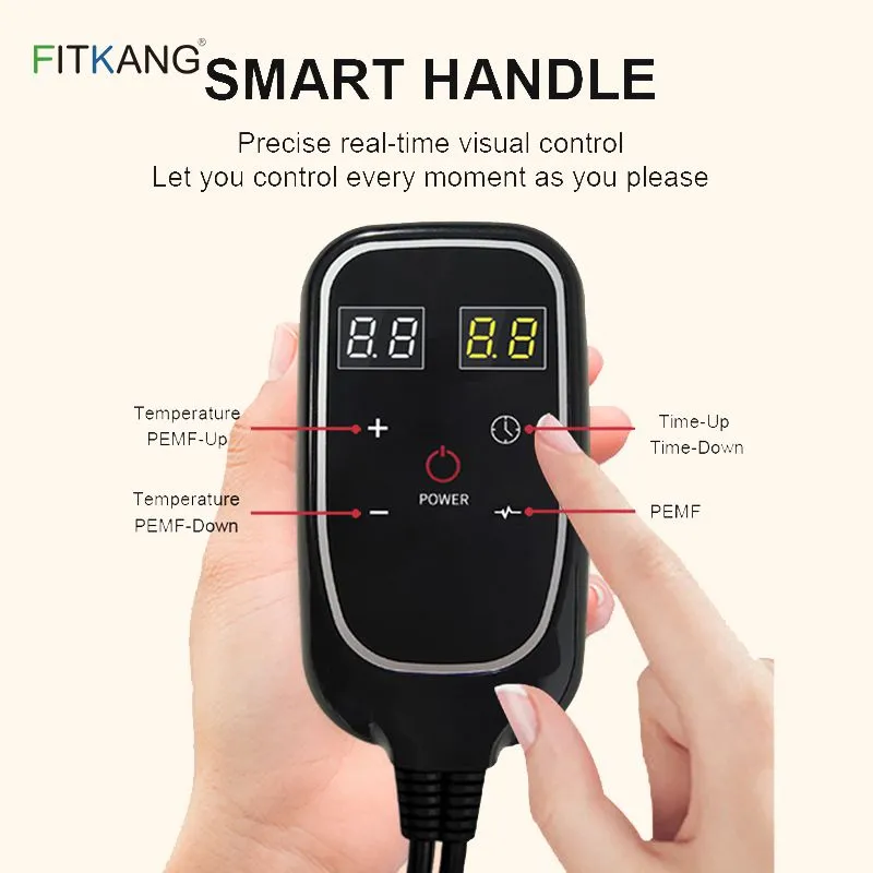 PEMF infrared heating mat without photon light