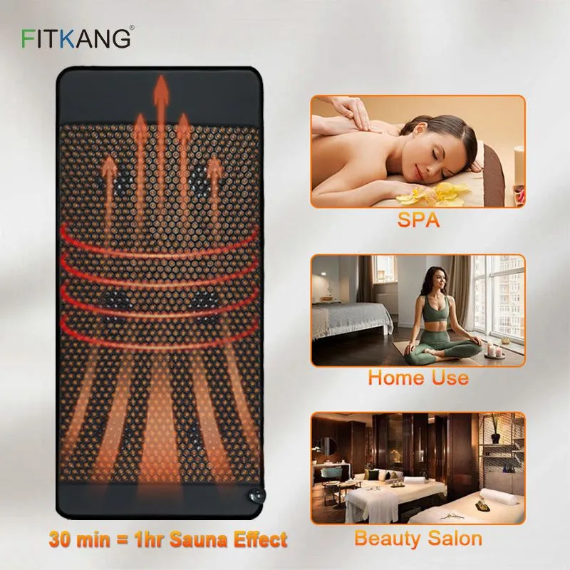 Magnetic therapy far infared ray mat