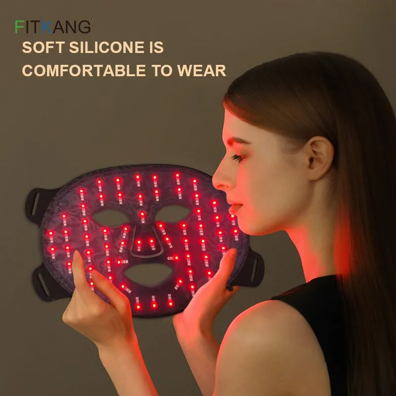 Red light therapy mask & neck set