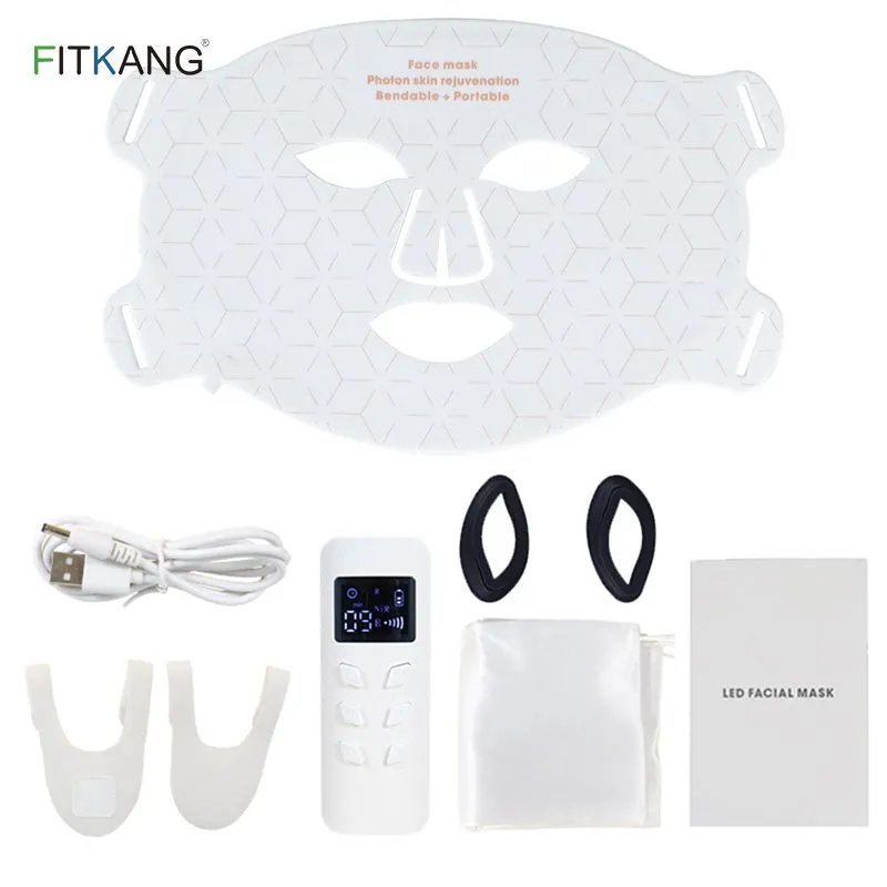Red light therapy mask & neck set