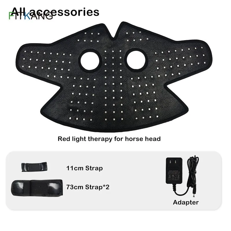 Red light therapy product for pets horse head & neck