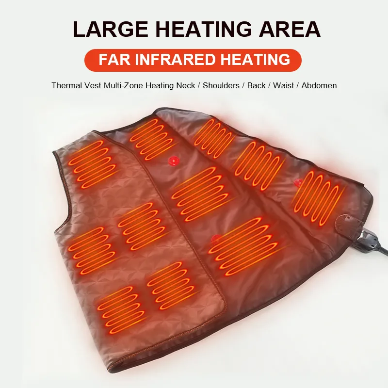 Far infrared heating vest