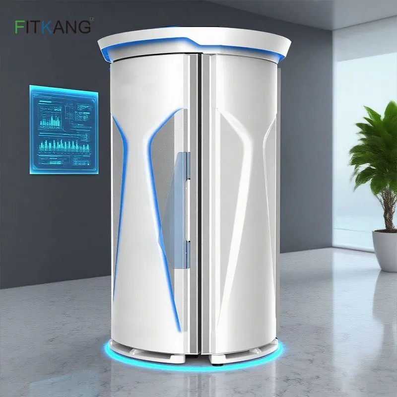 Standing style tanning machine