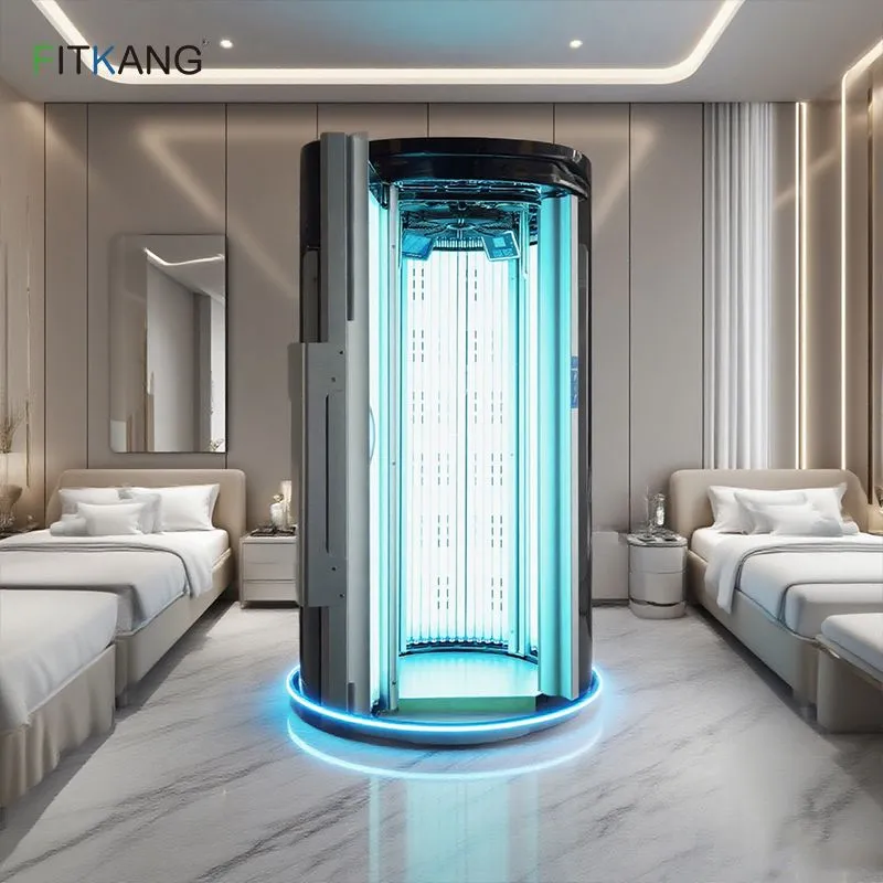 Standing style tanning machine