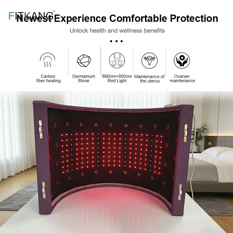 1 zone 660nm&850nm red light therapy mini infrared sauna dome