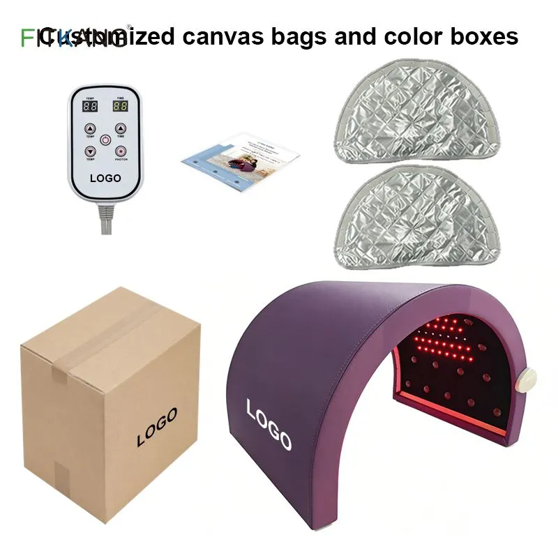 1 zone 660nm&850nm red light therapy mini infrared sauna dome