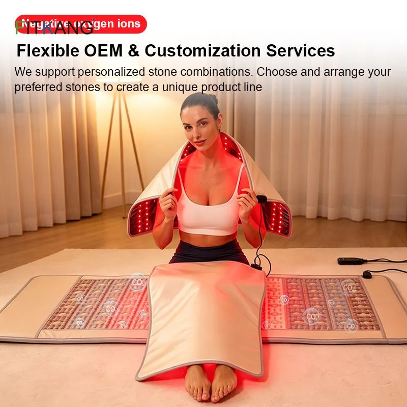 Red Light Therapy Mat - Natural Stone Infrared Thermal Pad
