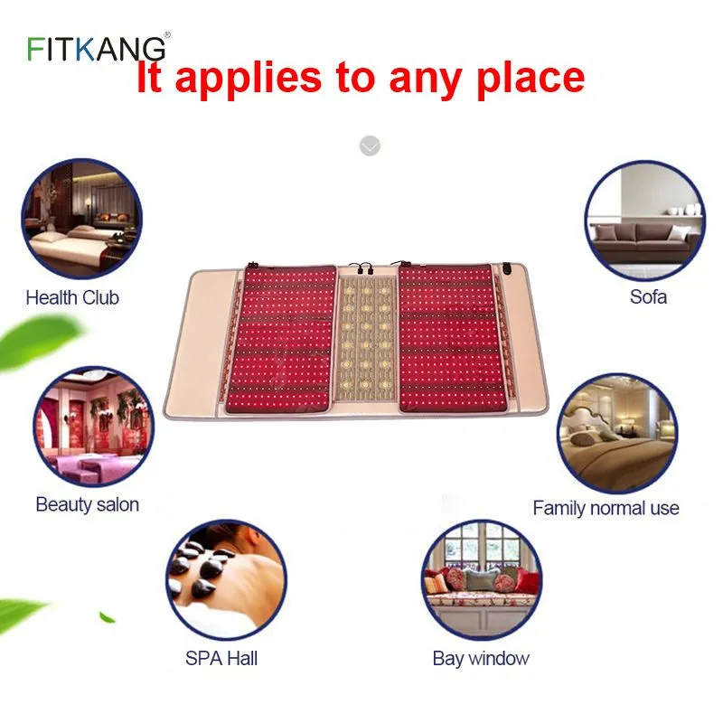 Red Light Therapy Mat - Natural Stone Infrared Thermal Pad