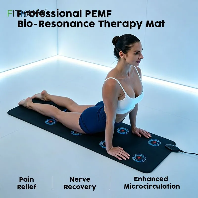 8 Coils Full Body PEMF Therapy Mat for Pain Relief, Cellular Energy & Circulation Boost