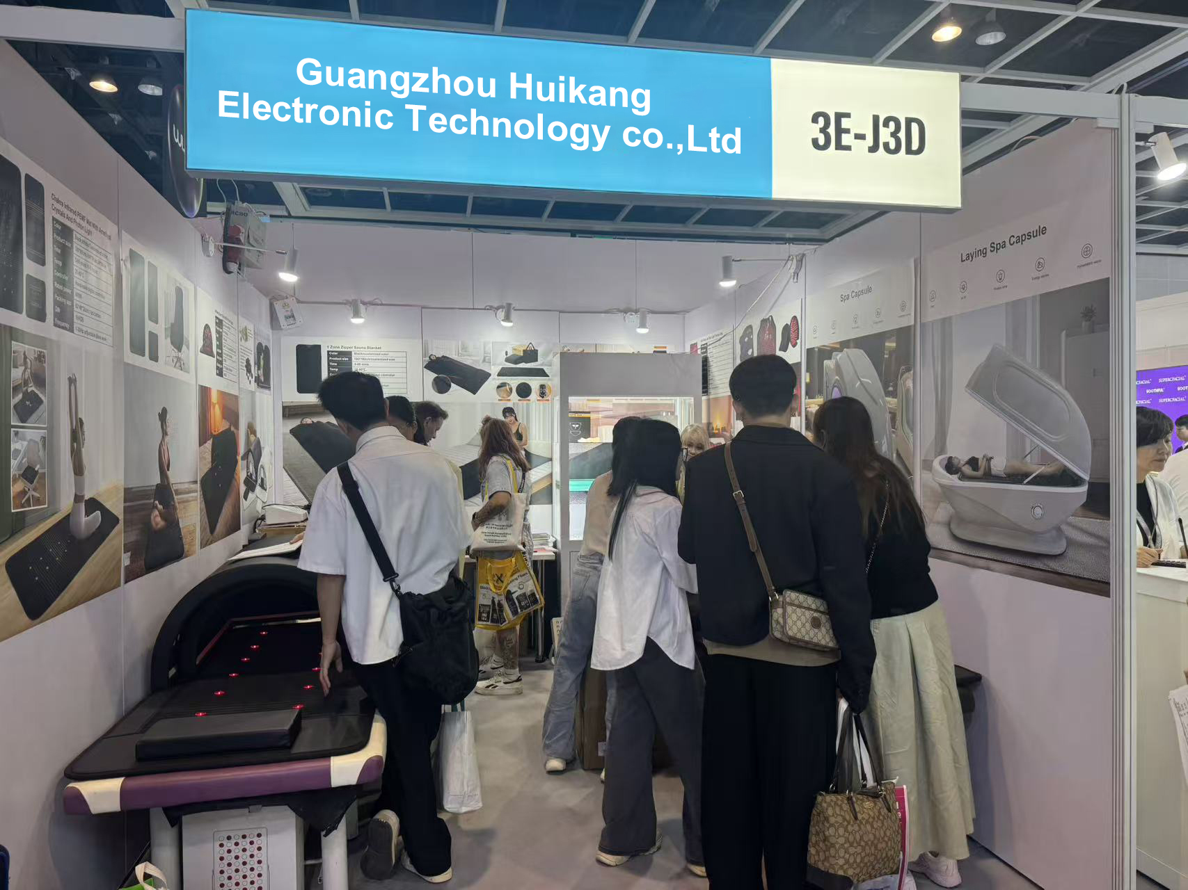 Guangzhou Huikang Tech Shines at Cosmoprof Asia 2025: Innovating Wellness with Sauna Blankets, PEMF Mats